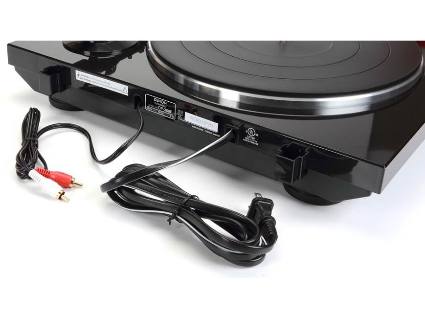 Denon DP-300F Automatic belt-drive turntable with pre-mounted