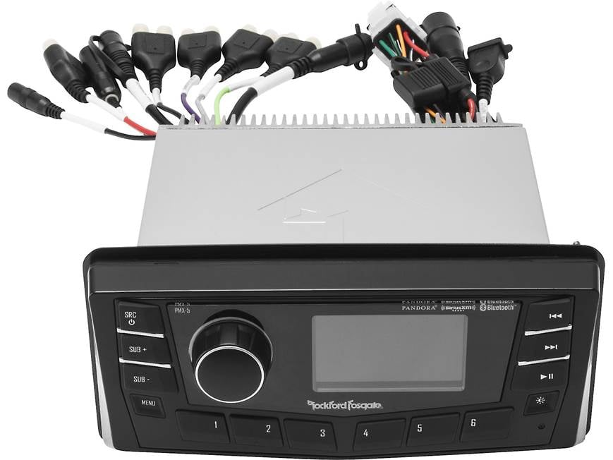 Rockford Fosgate PMX-5CAN Marine digital media receiver with