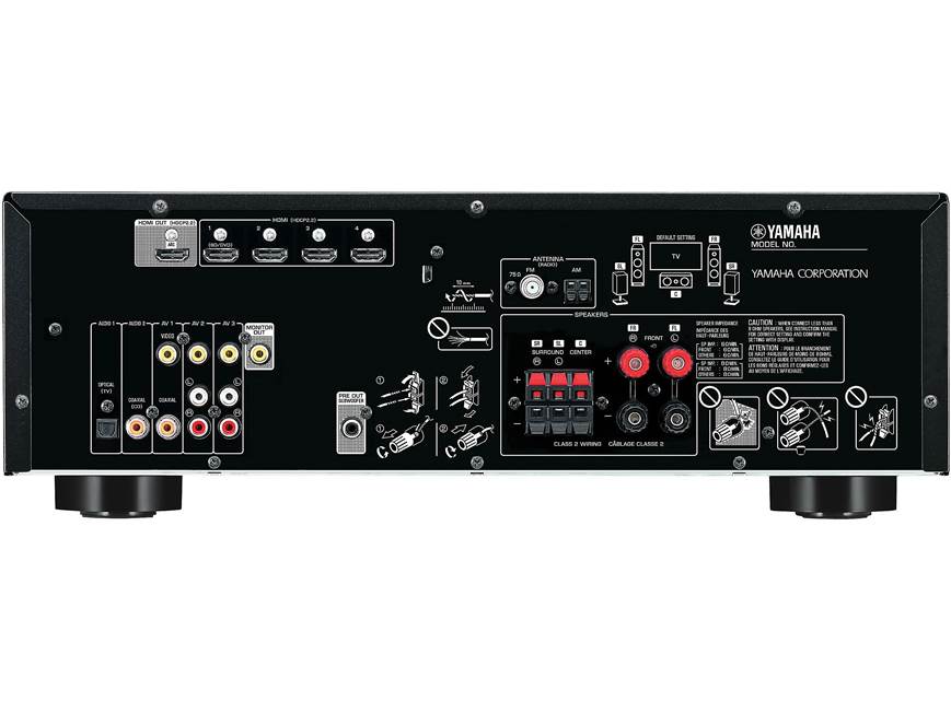 Yamaha RX-V383 5.1-channel home theatre receiver with Bluetooth