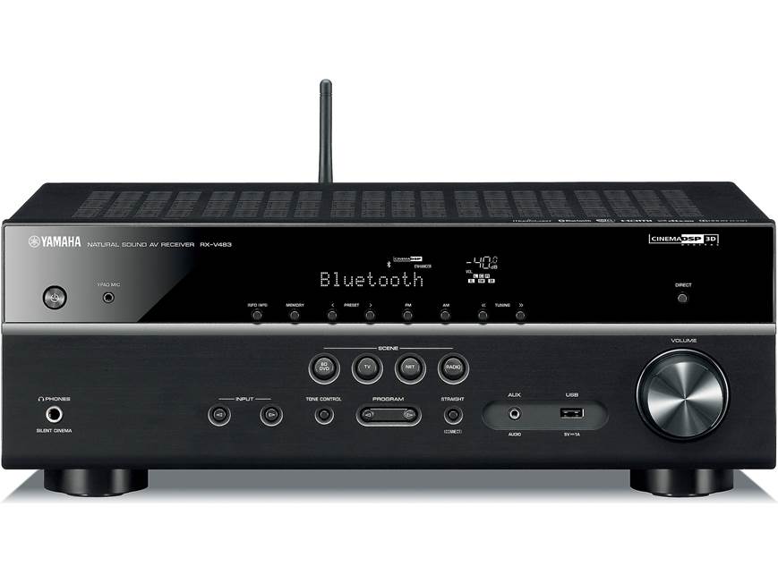 Yamaha RX-V483 5.1-channel home theatre receiver with Wi-Fi