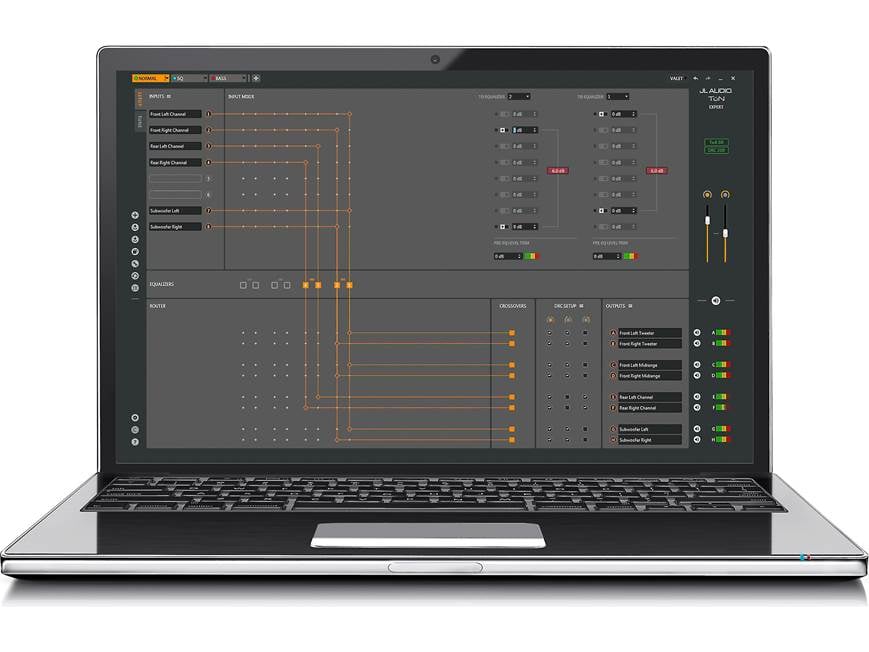 JL Audio TwK™ D8 Digital Signal Processor 8-channel DSP with