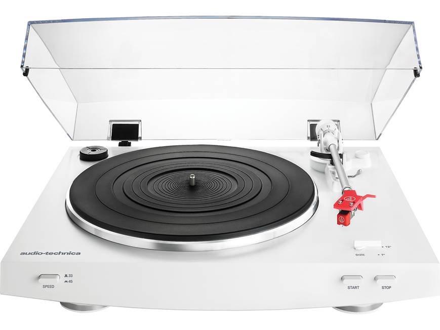 Audio-Technica AT-LP3 (White) Fully automatic belt-drive turntable