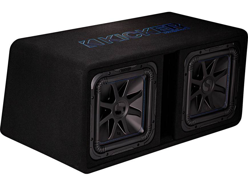 Kicker 44DL7S122 Ported 2-ohm enclosure with two Solo-Baric L7S