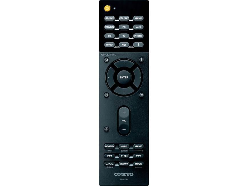 Onkyo TX-NR575 7.2-channel home theatre receiver with Wi-Fi