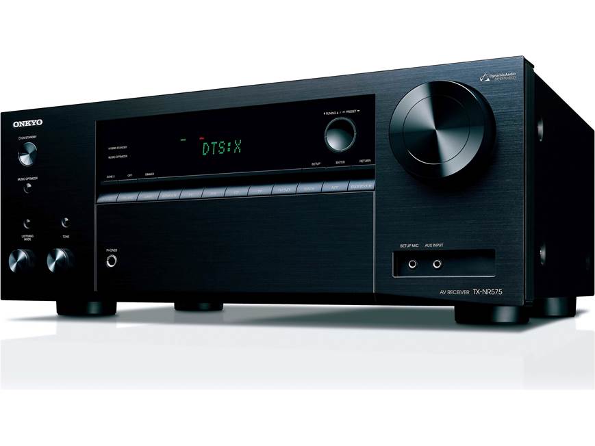 Onkyo TX-NR575 7.2-channel home theatre receiver with Wi-Fi