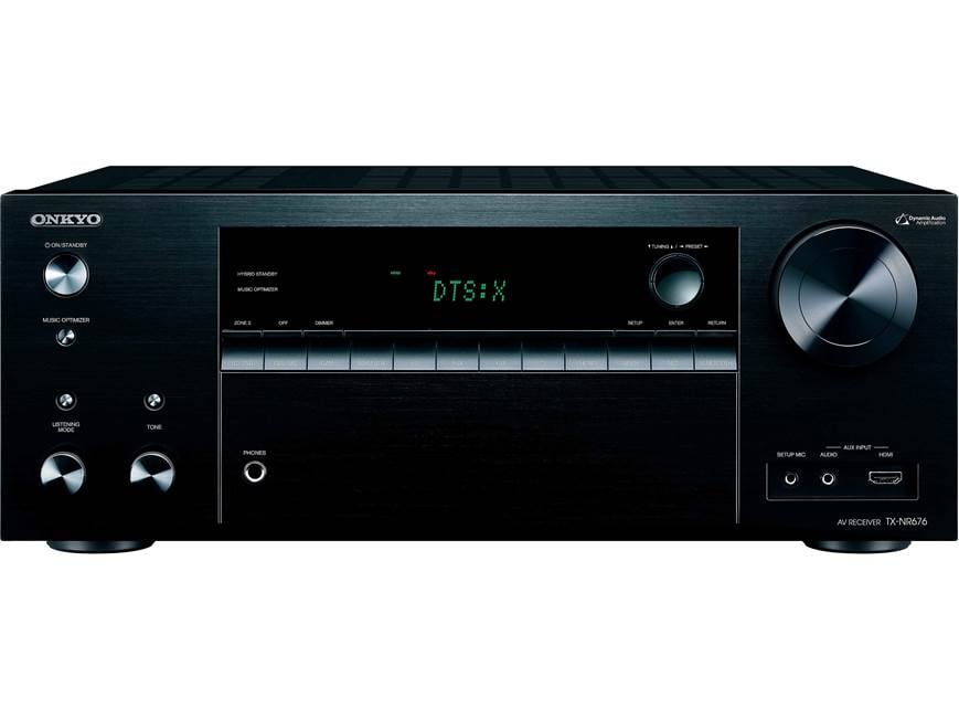 Onkyo TX-NR676 7.2-channel home theatre receiver with Wi-Fi