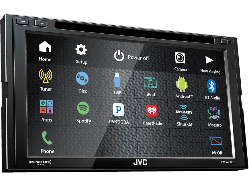 JVC KW-V430BT DVD receiver at Crutchfield Canada
