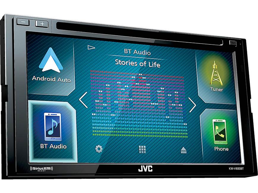 JVC KW-V830BT DVD receiver at Crutchfield Canada