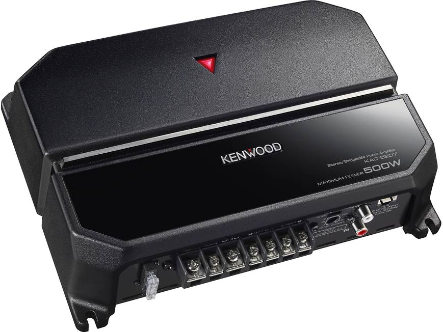Kenwood KAC-5207 2-channel car amplifier — 70 watts RMS x 2 at
