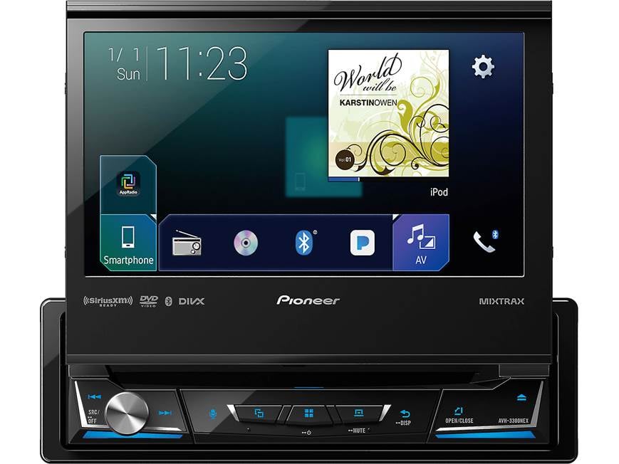 Pioneer ＰVH-93003300DVDＳＺS Pioneer AVH-3300NEX DVD receiver at Crutchfield Canada