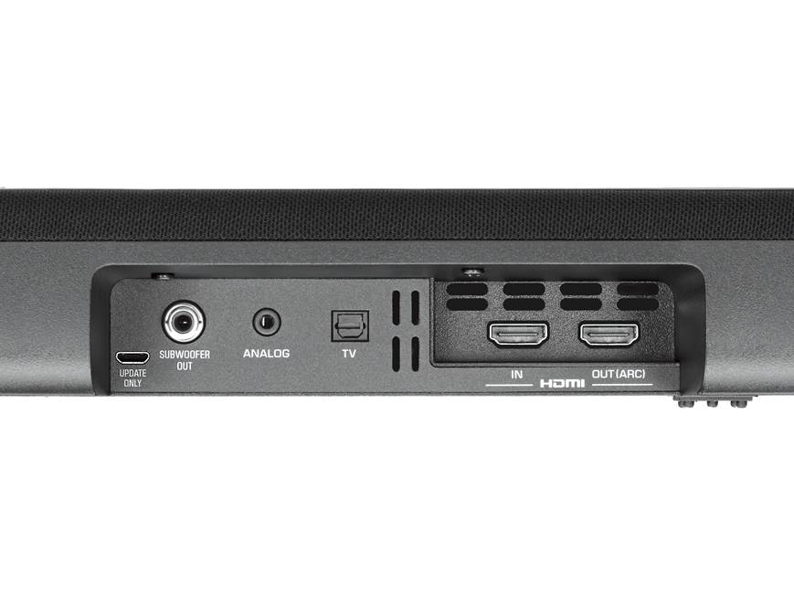 Yamaha YAS-107 Powered sound bar with 4K/HDR video passthrough and