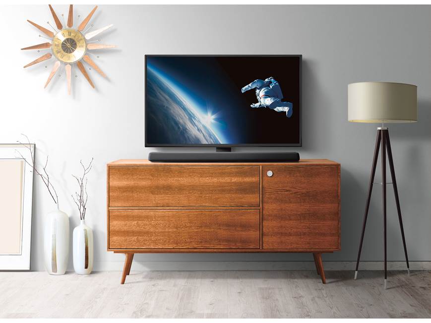 Yamaha YAS-107 Powered sound bar with 4K/HDR video passthrough and