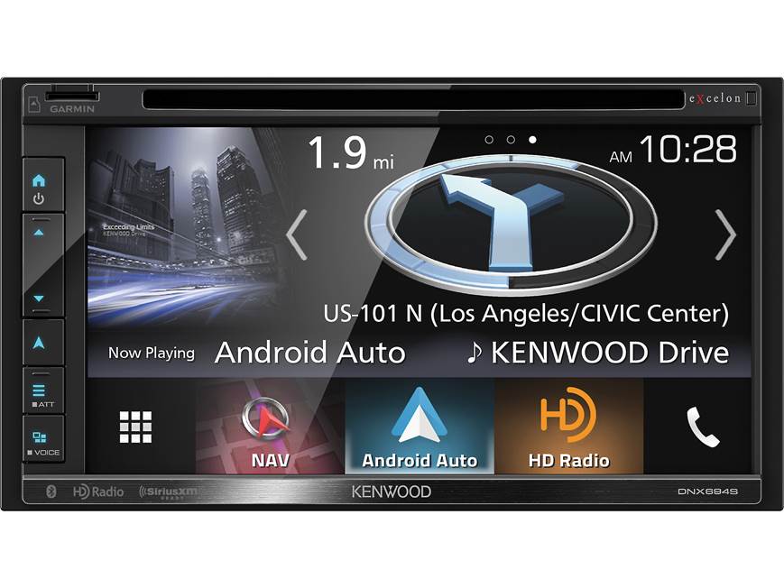 Kenwood Excelon DNX694S Navigation receiver at Crutchfield Canada