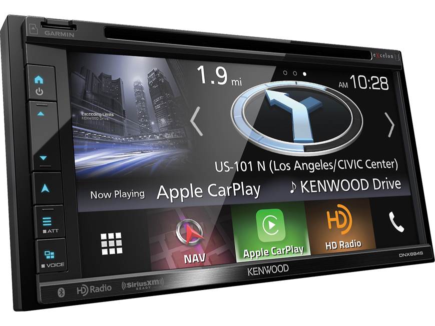 Kenwood Excelon DNX694S Navigation receiver at Crutchfield Canada