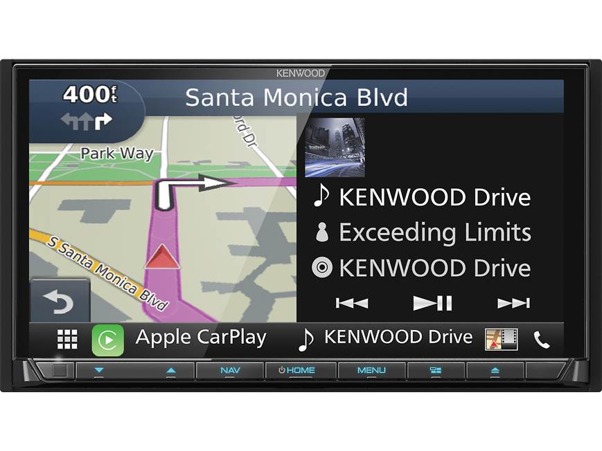 Kenwood DNX874S Navigation receiver at Crutchfield Canada
