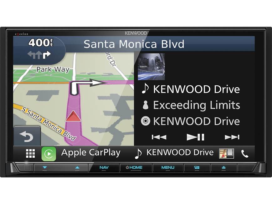 Kenwood Excelon DNX994S Navigation receiver at Crutchfield Canada