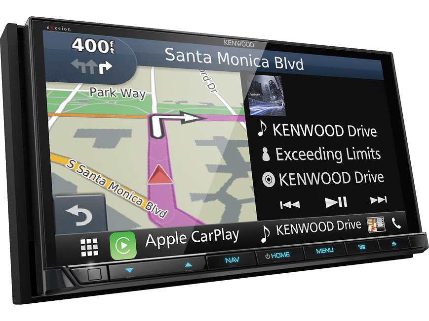 Kenwood Excelon DNX994S Navigation receiver at Crutchfield Canada