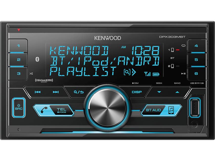 Kenwood DPX303MBT Digital media receiver (does not play CDs) at Kenwood DPX303MBT Digital media receiver (does not play CDs) at