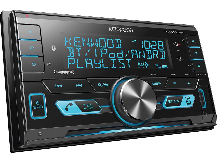 Kenwood DPX303MBT Digital media receiver (does not play CDs) at