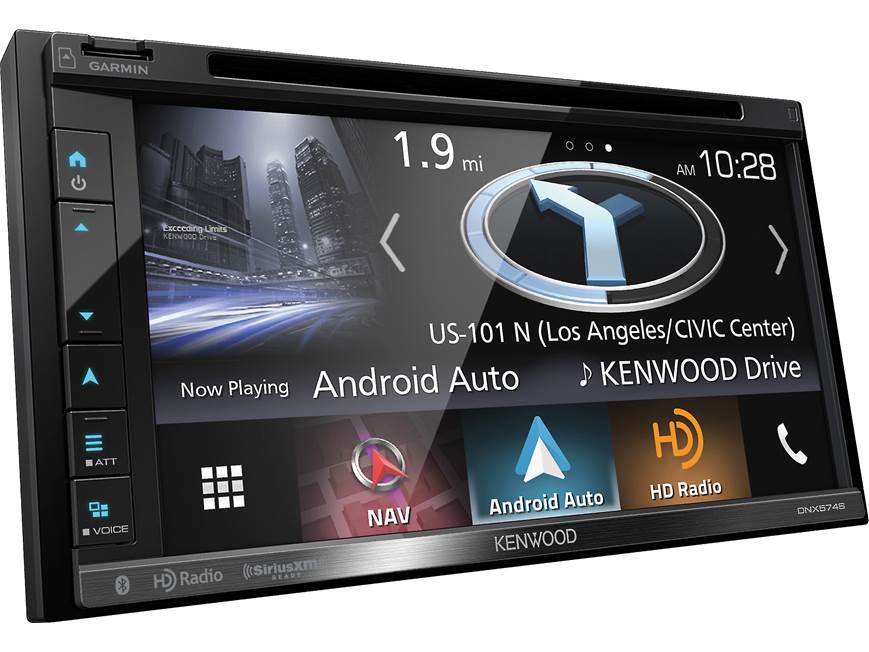 Kenwood DNX574S Navigation receiver at Crutchfield Canada