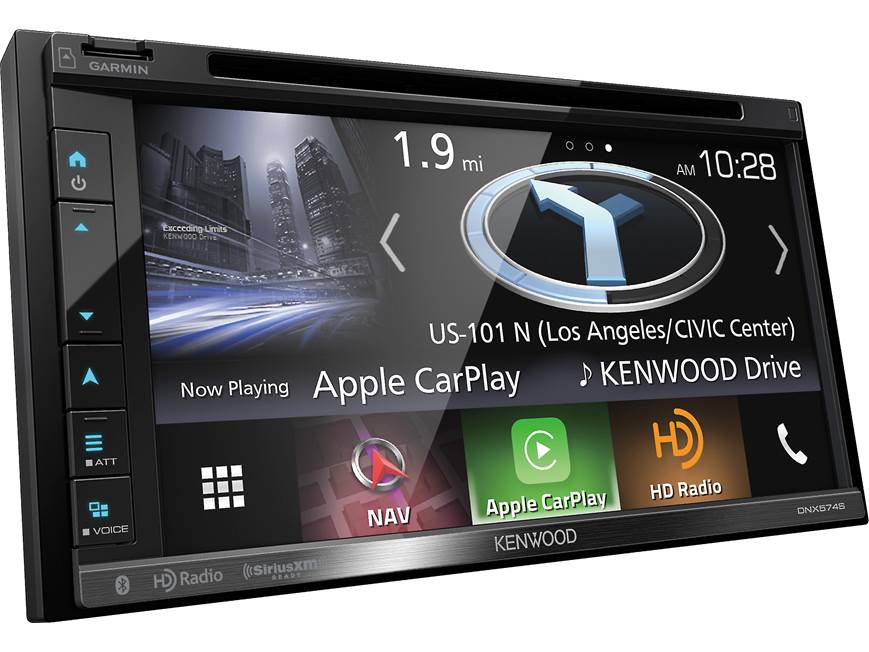 Kenwood DNX574S Navigation receiver at Crutchfield Canada