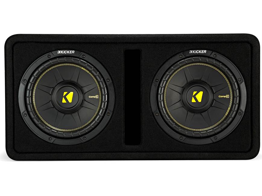 カーオーディオ KICKER Comps10 TCWS102 Kicker 44DCWC102 Ported enclosure with dual 10
