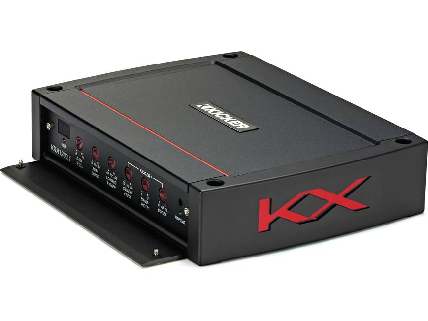 Kicker 44KXA1200.1 Mono subwoofer amplifier — 1,200 watts RMS x 1