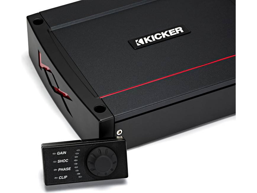 Kicker 44KXA400.1 Mono subwoofer amplifier — 400 watts RMS x 1 at