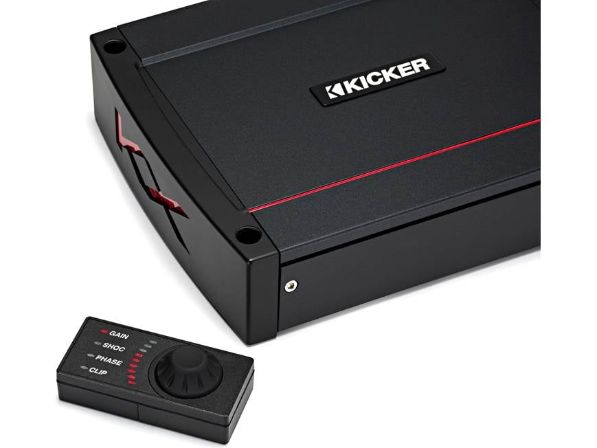 Kicker 44KXA800.1 Mono subwoofer amplifier — 800 watts RMS x 1 at