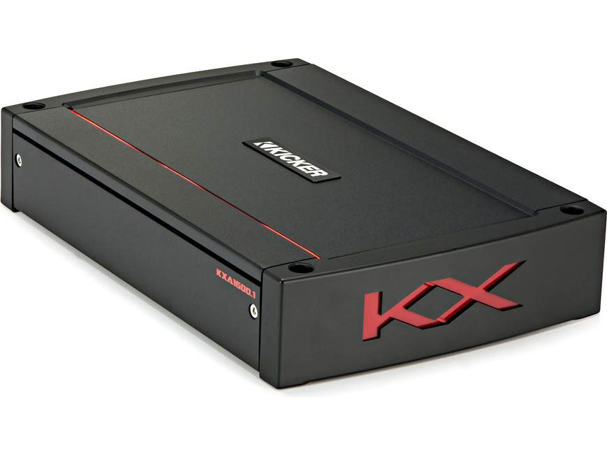Kicker 44KXA1600.1 Mono subwoofer amplifier — 1,600 watts RMS x 1