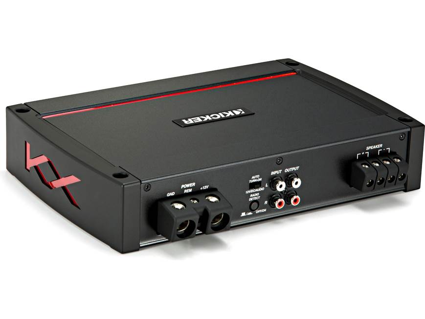 Kicker 44KXA1600.1 Mono subwoofer amplifier — 1,600 watts RMS x 1