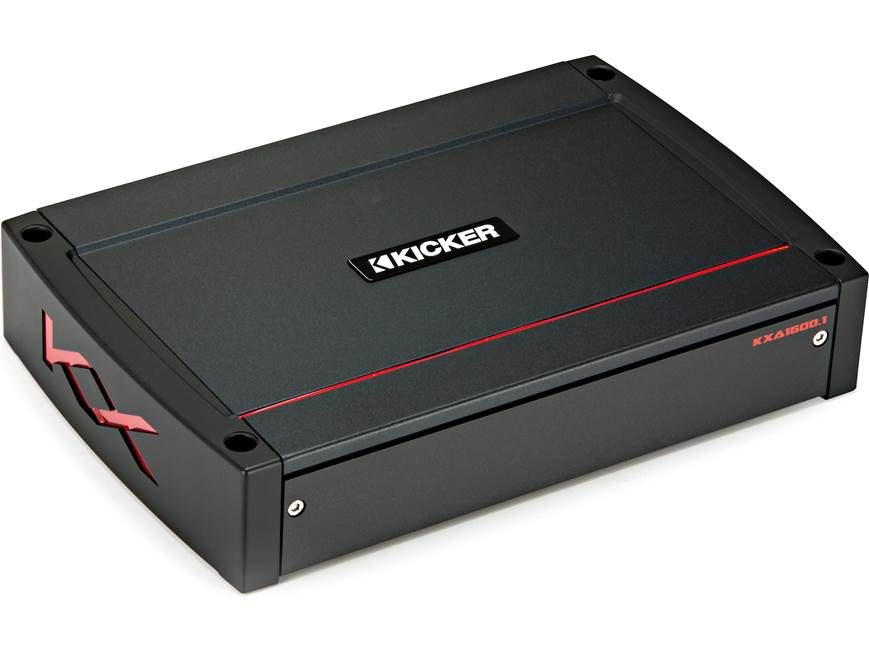 Kicker 44KXA1600.1 Mono subwoofer amplifier — 1,600 watts RMS x 1