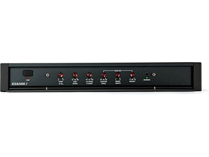 Kicker 44KXA2400.1 Mono subwoofer amplifier — 2,400 watts RMS x 1