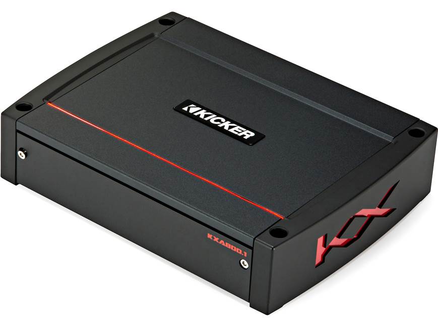 Kicker 44KXA800.1 Mono subwoofer amplifier — 800 watts RMS x 1 at