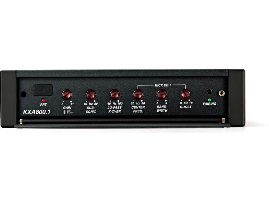 Kicker 44KXA800.1 Mono subwoofer amplifier — 800 watts RMS x 1 at