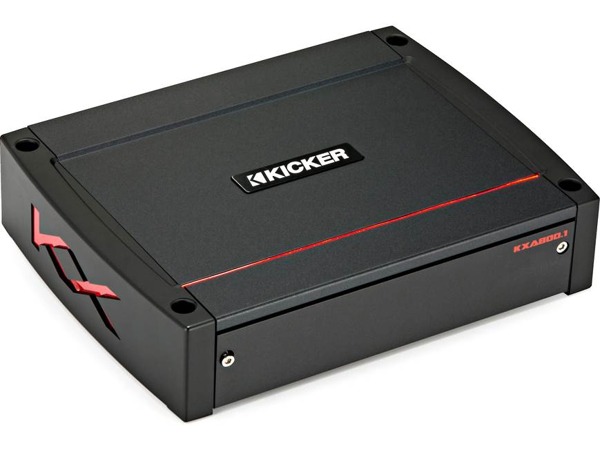 Kicker 44KXA800.1 Mono subwoofer amplifier — 800 watts RMS x 1 at