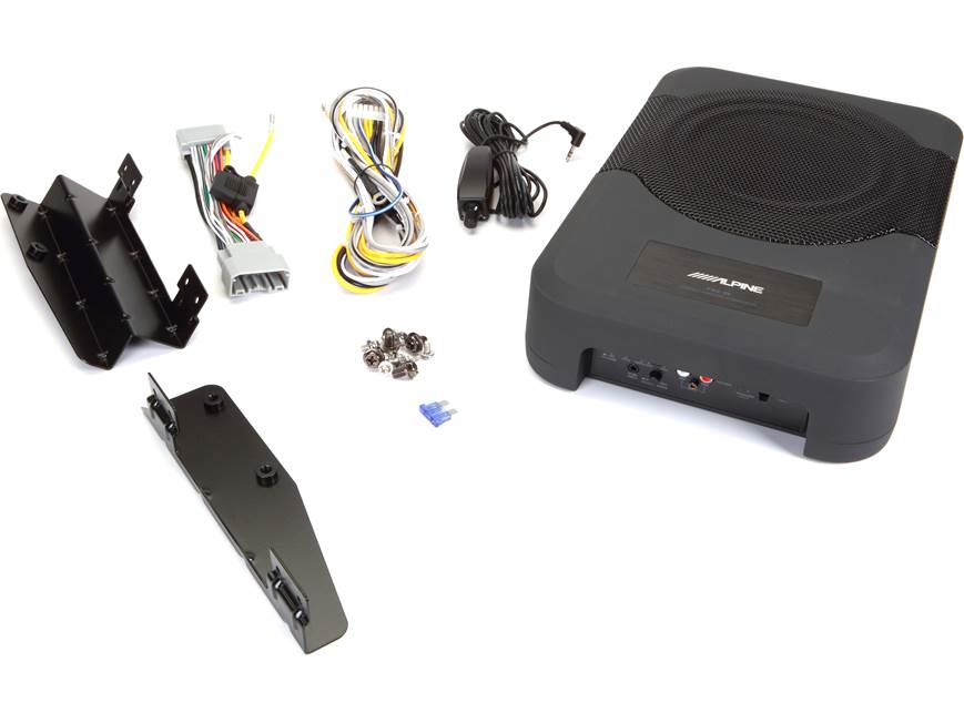 Alpine PWE-S8-WRA Compact powered subwoofer designed for 2011-up