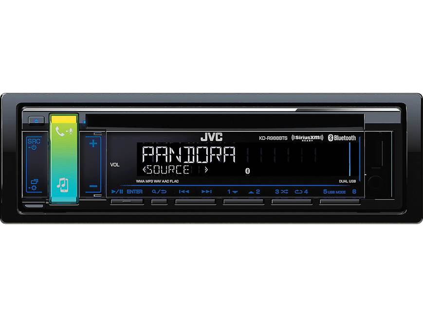 JVC KD-R988BTS CD receiver at Crutchfield Canada