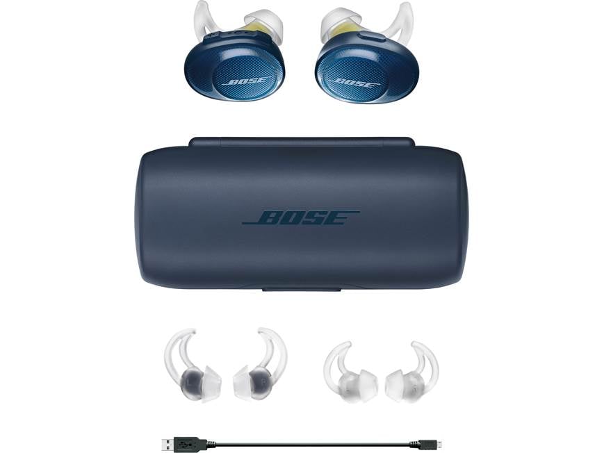 Bose® SoundSport® Free wireless headphones (Midnight Blue/Yellow
