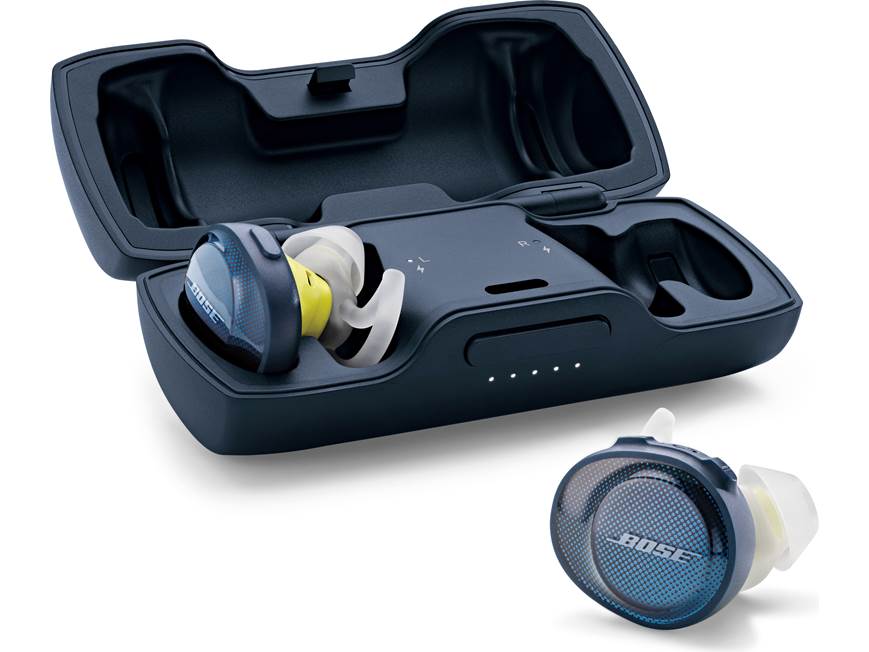 Bose® SoundSport® Free wireless headphones (Midnight Blue/Yellow