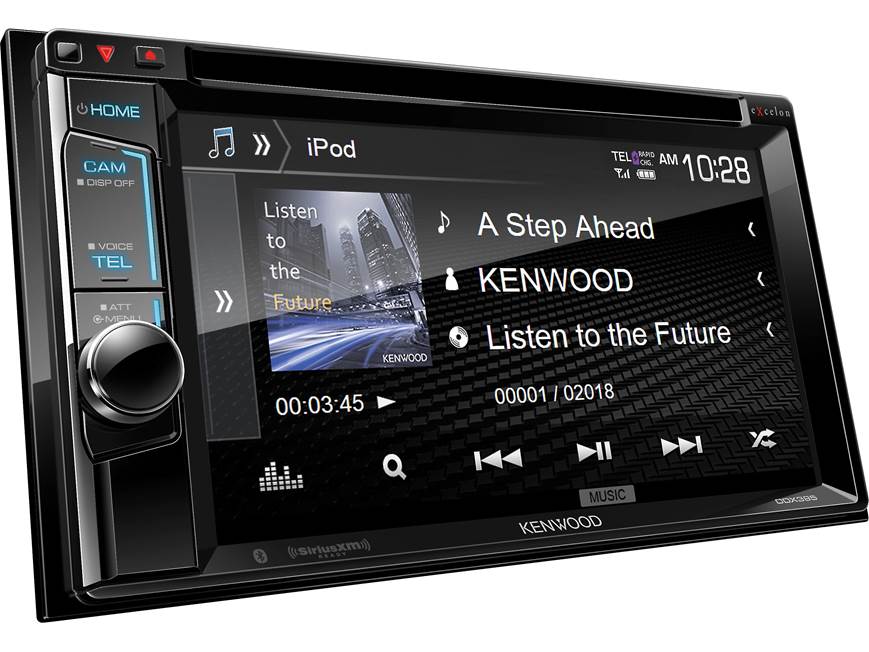 Kenwood Excelon DDX395 DVD receiver at Crutchfield Canada
