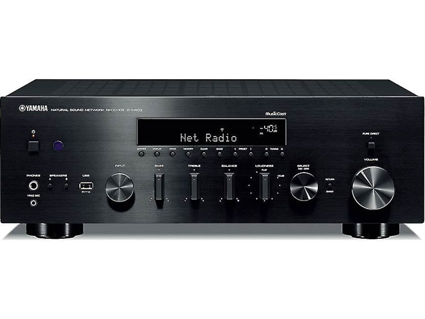 YAMAHAヤマハRN803ブラック Yamaha R-N803 Network stereo receiver with Wi-Fi®, Bluetooth®, and