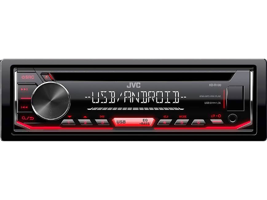 JVC KD-R490 CD receiver at Crutchfield Canada