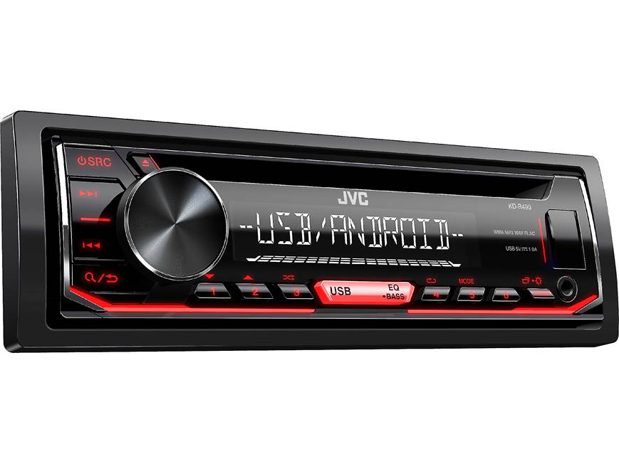 JVC KD-R490 CD receiver at Crutchfield Canada
