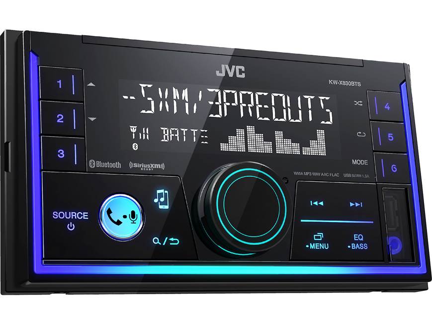 JVC KW-X830BTS Digital media receiver (does not play CDs) at