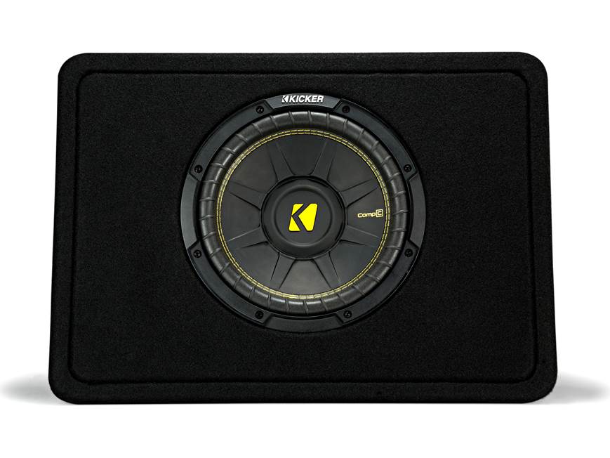 Kicker CompC 44TCWC104 Ported truck enclosure with one CompC 10