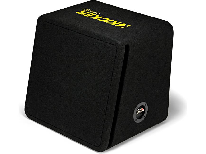 Kicker 44VCWC124 Ported enclosure with one 4-ohm 12