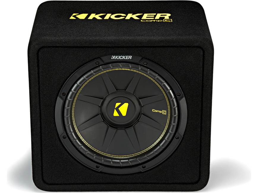 Kicker 44VCWC124 Ported enclosure with one 4-ohm 12
