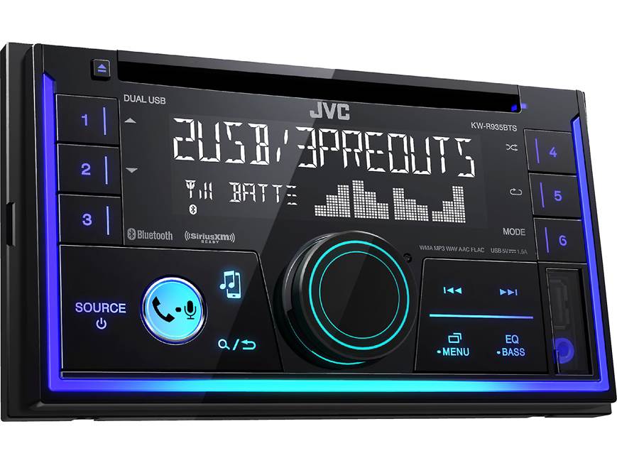 JVC KW-R935BTS CD receiver at Crutchfield Canada