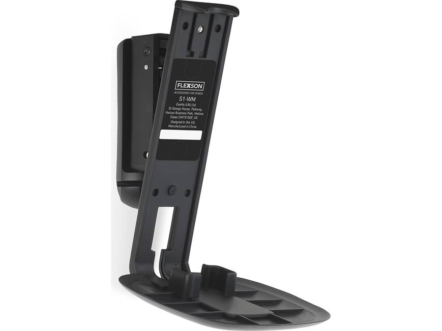 Flexson Wall Mounts for Sonos One (Black) One pair of mounts